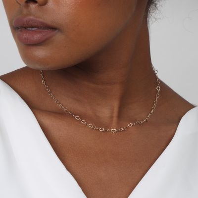 Chain of Hearts Necklace
