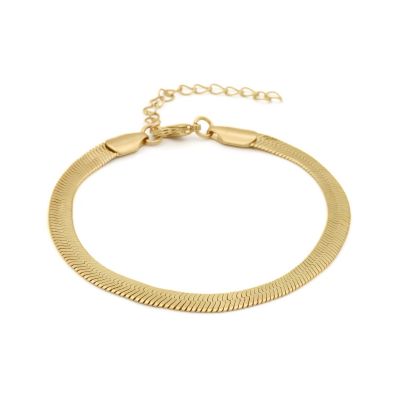 Ann Herringbone Bracelet