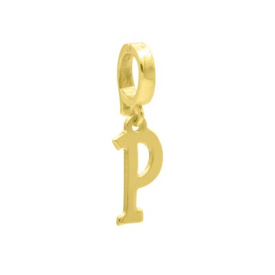 Cara Initial Charm [18K Gold Plated]