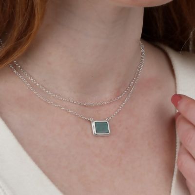 Classic Layered Sterling Silver Necklace