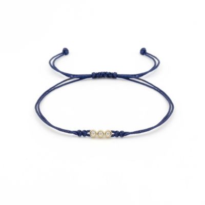 Diamond Constellation Bracelet - Blue [14 Karat Gold]