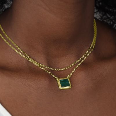 Classic Layered 18K Gold Plated Chain