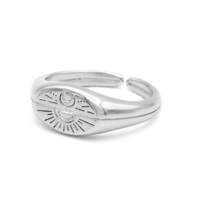 Moon & Sun Ring [sterling silver]