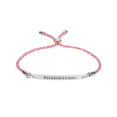 Adoring Touch Engraved Bracelet [Sterling Silver]