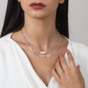 Classic Paperclip Necklace - Sterling Silver