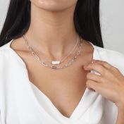 Classic Paperclip Necklace - Sterling Silver