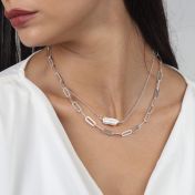 Classic Paperclip Necklace - Sterling Silver