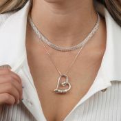 Heartbound Name Necklace [Sterling Silver]