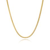 Snake Chain Necklace [Gold Plated]