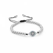 Hera Evil Eye Hematite Bracelet