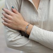 Hera Evil Eye Hematite Bracelet