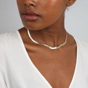 Ann Herringbone Necklace 