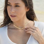 Ann Herringbone Necklace 