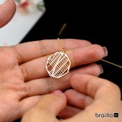Treasured Place Map Necklace [18K Gold Vermeil]