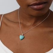 Turquoise Harmony Necklace [Sterling Silver]