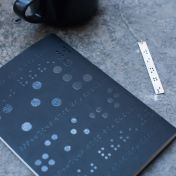 Unforgettable Memories Braille Necklace - Silver Plated