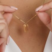 Classic Tag Necklace [18K Gold Plated]