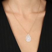 Cherished Spot Map Necklace [18K Gold Plated]