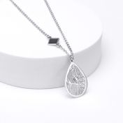 Cherished Spot Map Necklace 