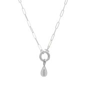 Cara Paperclip Necklace [Sterling Silver]