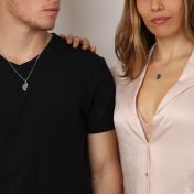 Shared Destiny Map Pendants [Sterling Silver]