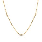 Crystal Cosmos Necklace [Gold Plated]