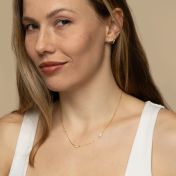 Crystal Cosmos Necklace [Gold Plated]