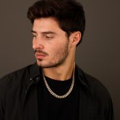 Cuban Link Chain Necklace [Gold Plated] - 12MM