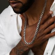 Cuban Link Chain Necklace - 8MM