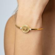 Diamond Spot Map Bracelet [18K Gold Plated]
