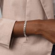 Classic Beca Bracelet [Sterling Silver Curb Chain]