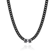 Dark Cuban Link Chain With Names - 6MM