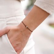 Diamond Constellation Bracelet - Brown [14 Karat Gold]
