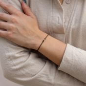 Diamond Constellation Bracelet - Brown [14 Karat Gold]