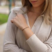 Diamond Constellation Bracelet - Brown [14 Karat Gold]