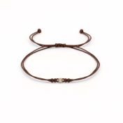 Diamond Constellation Bracelet - Brown [14 Karat Gold]