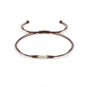Diamond Constellation Bracelet - Brown [14 Karat Gold]