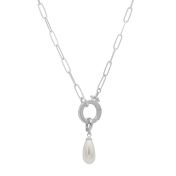 Drop Pearl Charm [Sterling Silver]