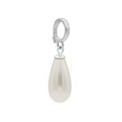 Drop Pearl Charm [Sterling Silver]