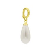 Drop Pearl Charm [18K Gold Plated]