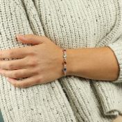 Shining Stars Birthstone Bracelet - Sterling Silver