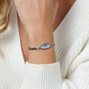 Evil Eye Hematite Bracelet