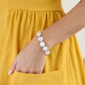 Ocean Dreams Pearl Bracelet - Gold Plated