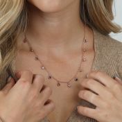 Happiness Galore Necklace [18k Rose Gold Plated]