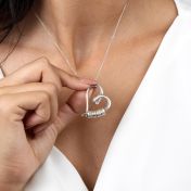 Heartbound Name Necklace [Sterling Silver]