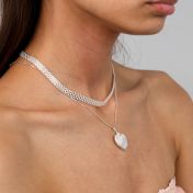 Herringbone Necklace [Sterling Silver]