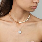Sandy Beach Howlite Necklace