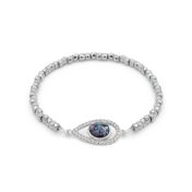Hypnos Evil Eye Hematite Bracelet