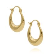 Lunar Hoop Earrings [large]