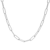 Classic Paperclip Necklace - Sterling Silver